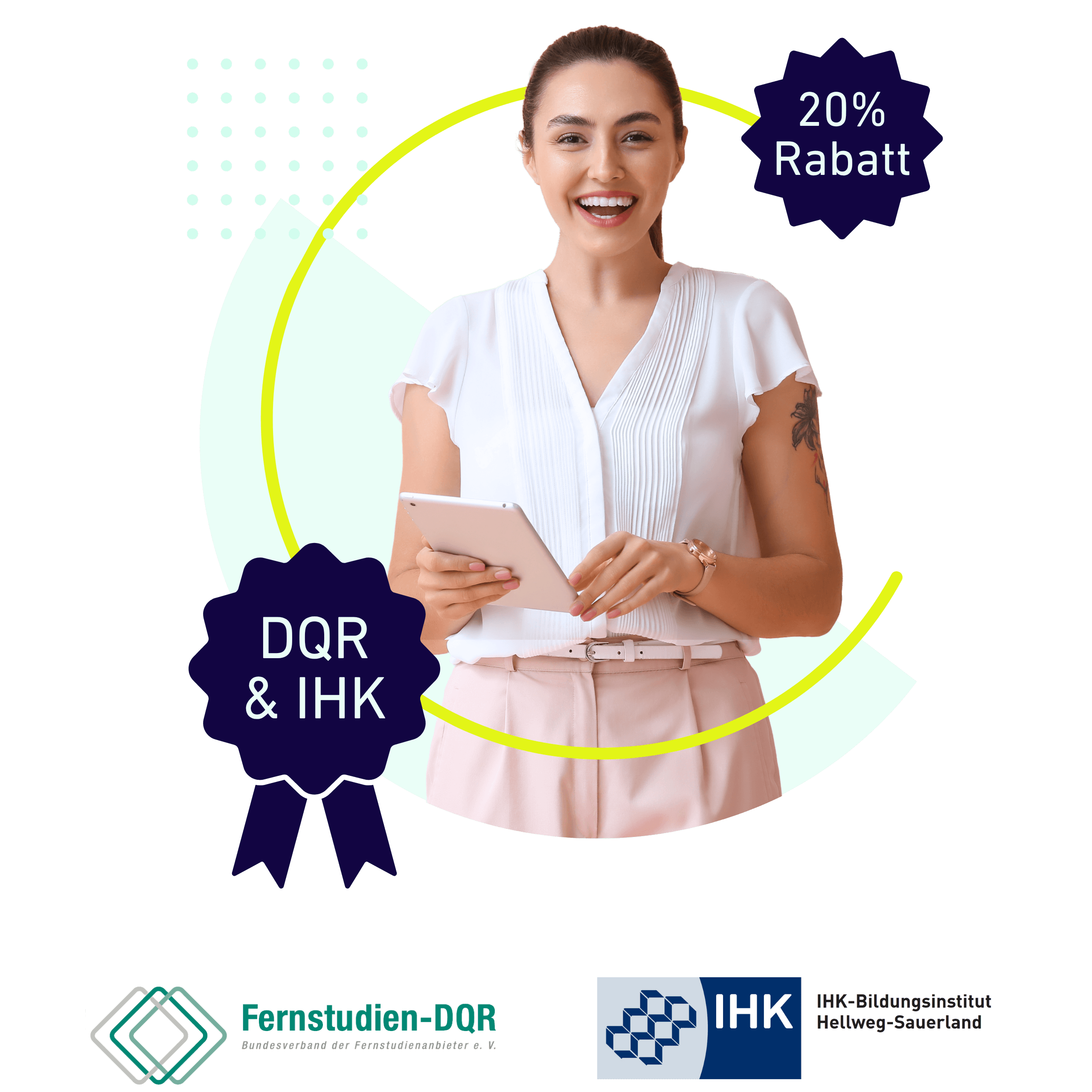 20% Rabatt auf IHK- und DQR-Kurse