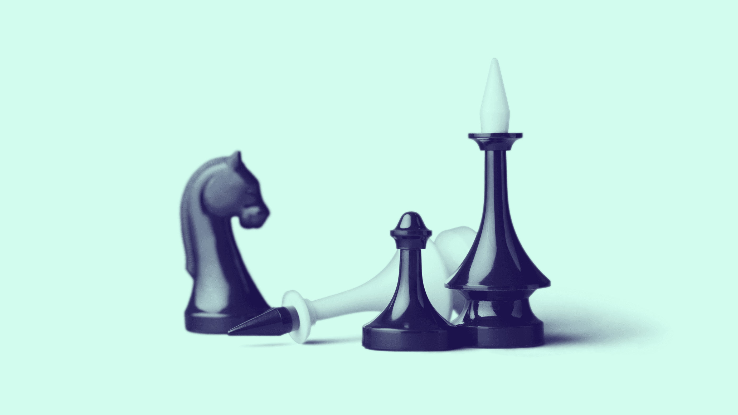 Illustration von Schachfiguren
